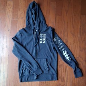 Hollister zipper hoodie